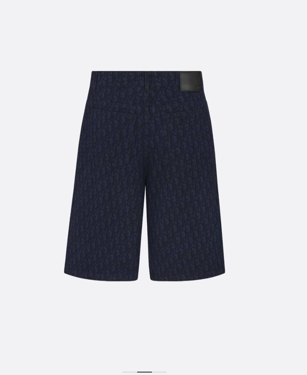 Шорты-бермуды Dior Oblique